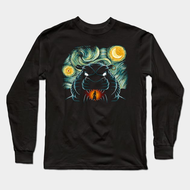 Starry Cave Long Sleeve T-Shirt by ddjvigo